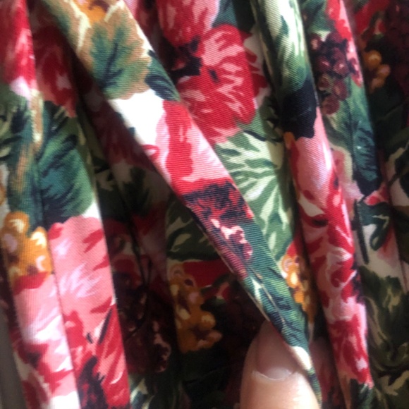 Herman Geist Floral MIDI Full Skirt Pleated - Picture 4 of 8